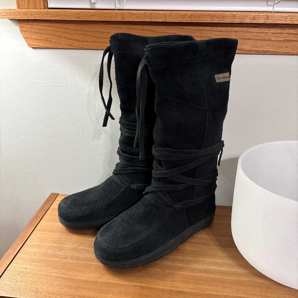 Steger MukLuks Genuine Moosehide Winter Boots Women’s 9